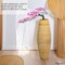Uniquewise 17" Bamboo Cylinder Flower Vase Modern Decor Piece for Pampas Grass Dried Flowers & Other Fillers Ideal Table and floor Centerpiece or Accent for Fireplace Shelf Mantel or Entryway Console